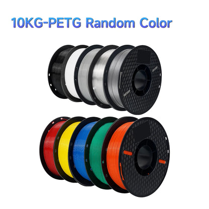 10KG PETG 1.75mm 3D Printer Filament White
