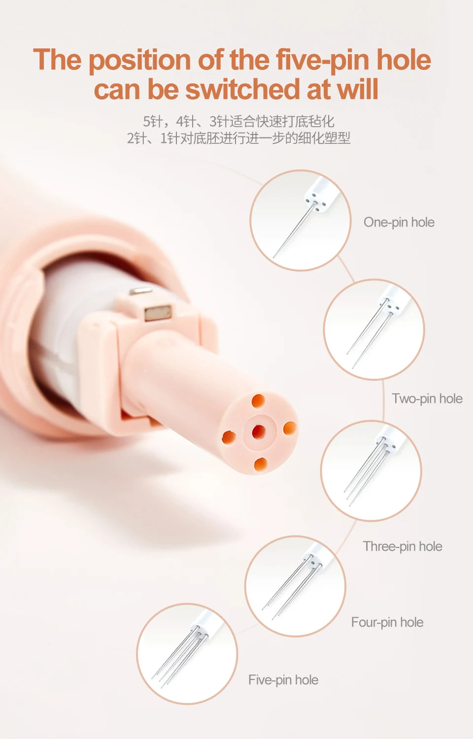 Electric Needle Felting Machine for Wool Crafting