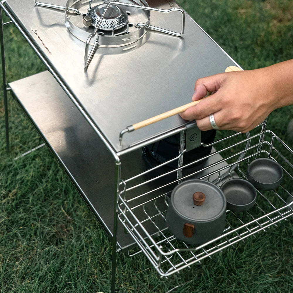 Foldable Camping IGT System Table for Hiking and Cooking