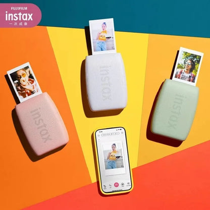 White Portable Smartphone Photo Printer with Bluetooth