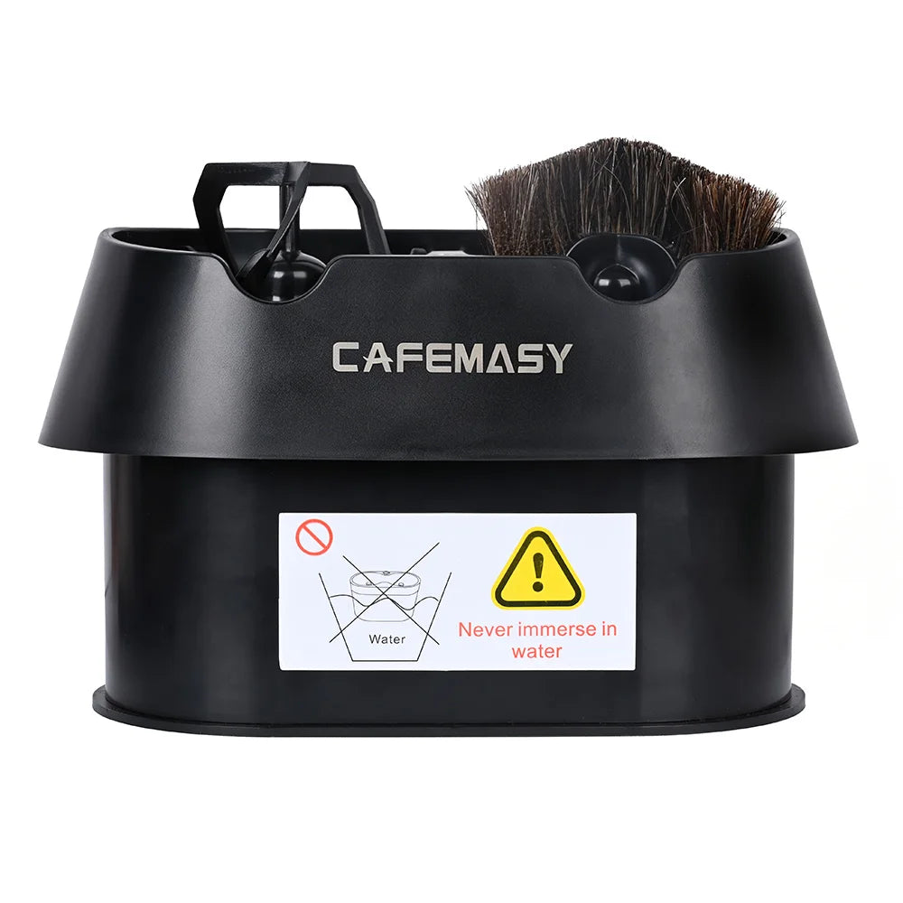 Automatic Coffee Portafilter Cleaner with Built-In Design