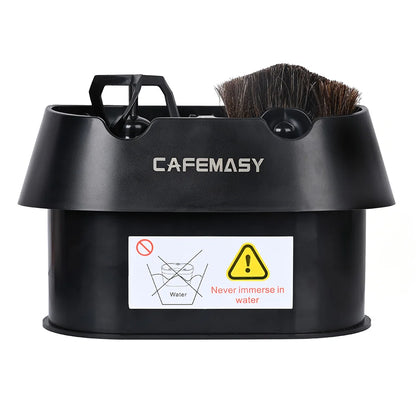 Automatic Coffee Portafilter Cleaner with Built-In Design