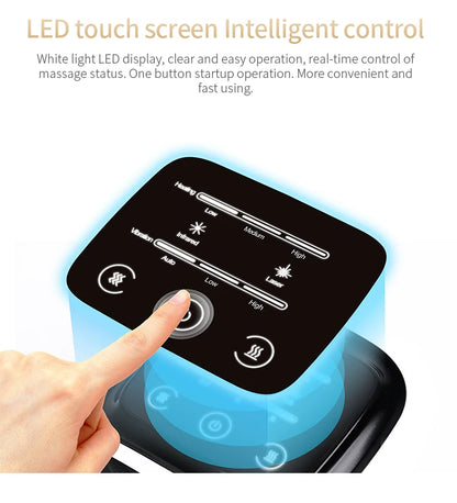 Smart Cordless Knee Massager with Vibration Therapy