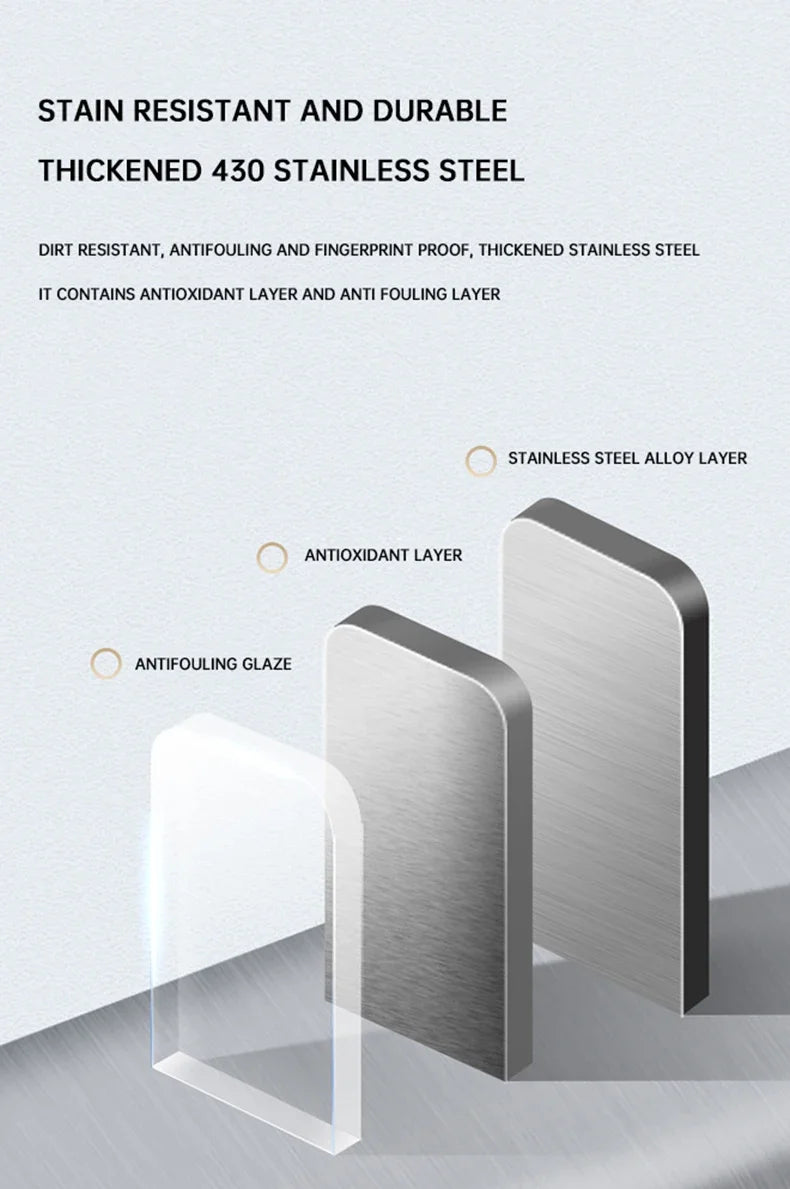 40L Automatic Touchless Kitchen Trash Can Silver