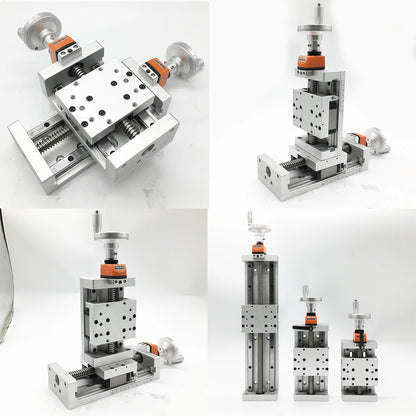Precision 200mm Vertical Motion Slide Table for CNC Robotics