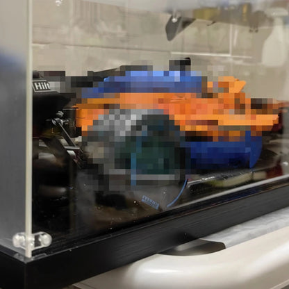 Clear Acrylic Model Car Display Case with Dustproof Protection