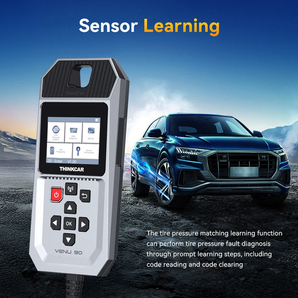 WiFi Car Diagnostic Scanner with Tire Pressure Monitoring Kit