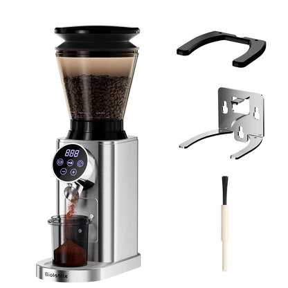 Electric Conical Burr Coffee Grinder with 48 Grind Settings