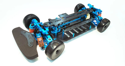 RC 4WD Racing Chassis Carbon Alloy Upgrade