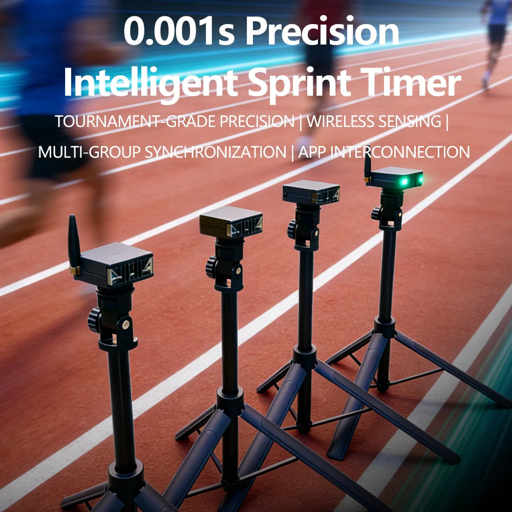 Wireless Sprint Timer with IR Photocell Gate 0.001s Accuracy