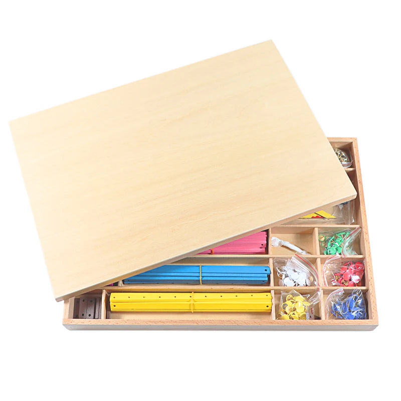 Montessori Geometric Construction Sticks Educational Set