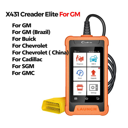 GM Creader Elite Scanner for Full System Diagnostics