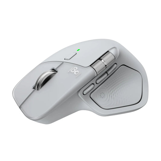 MX Master 4 Logitech Grey Ergonomic Office Mouse 8K Precision Scrolling