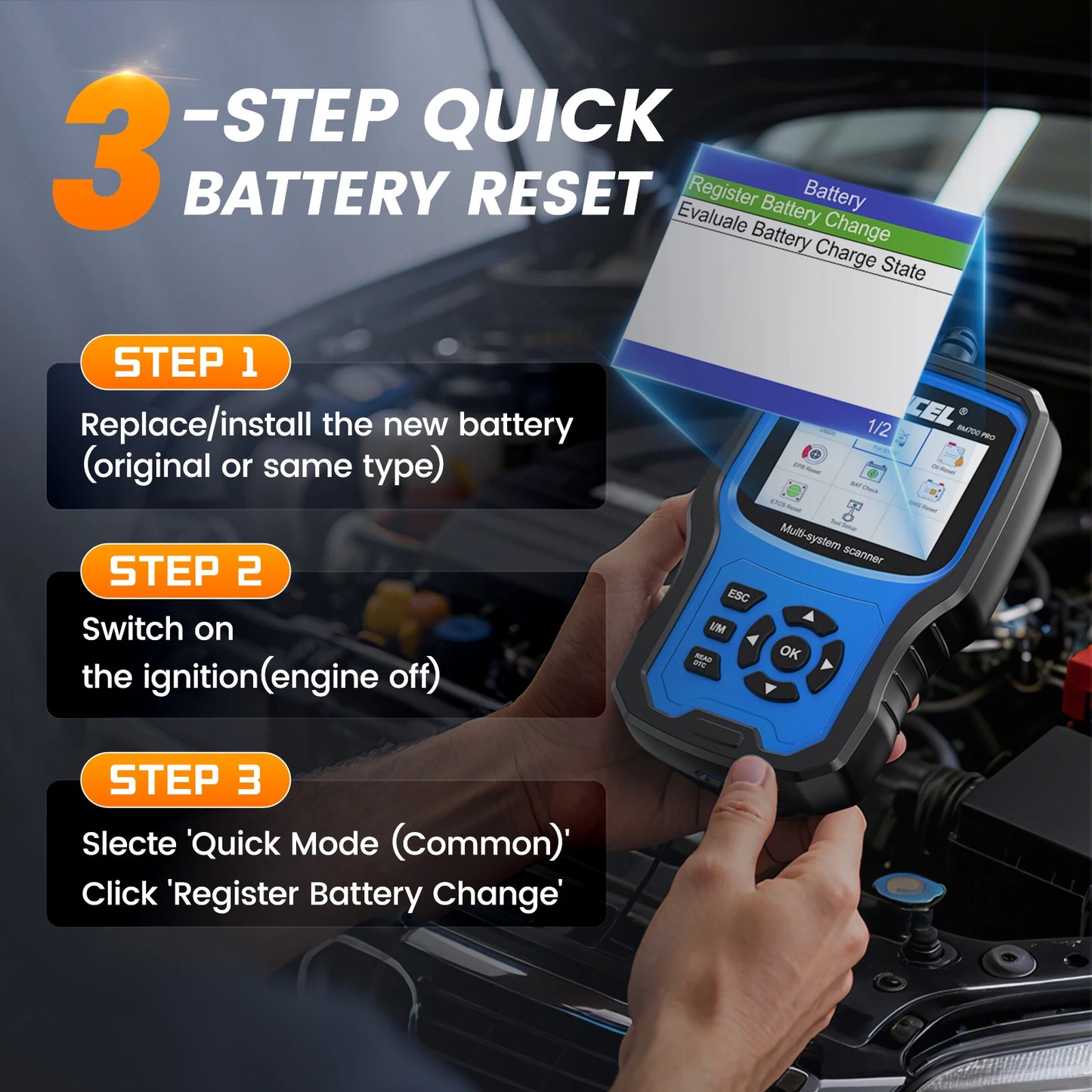BMW MINI OBD2 Diagnostic Scanner All System Reset Tool