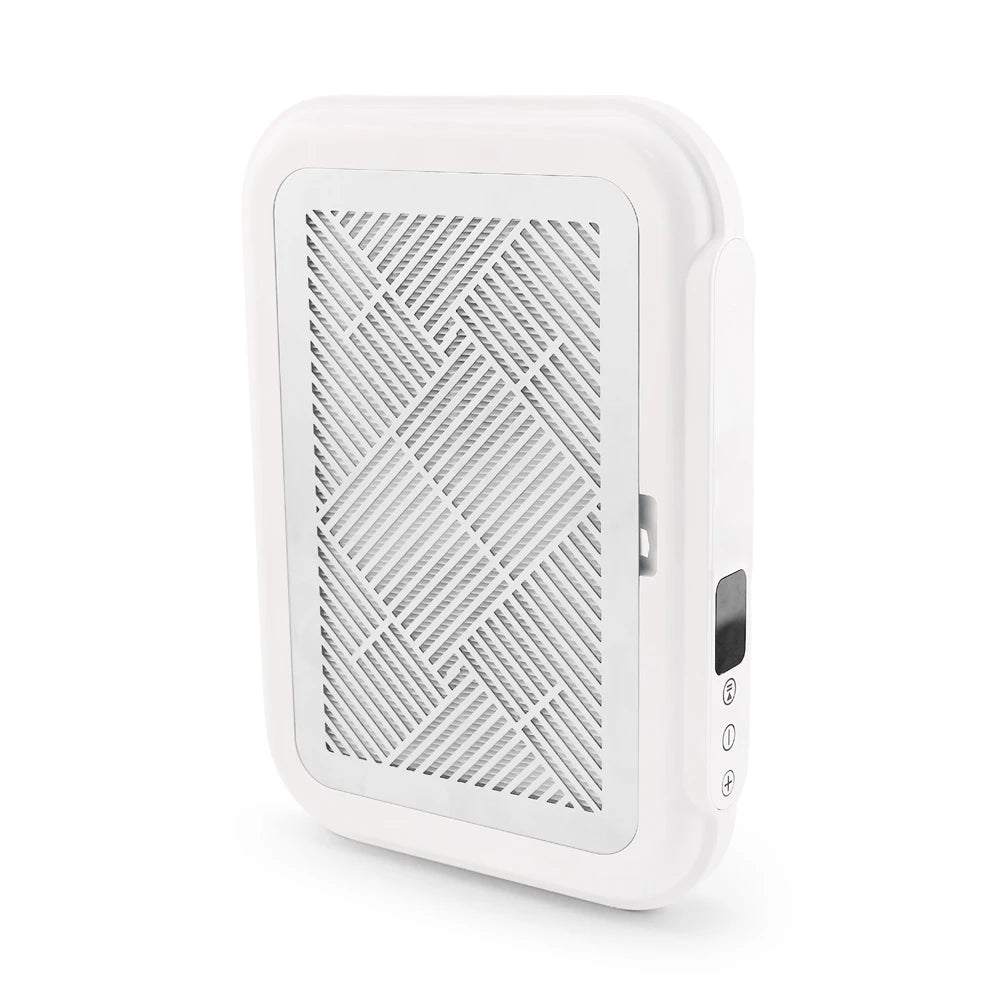 Portable Manicure Dust Collector 170W Strong Suction White