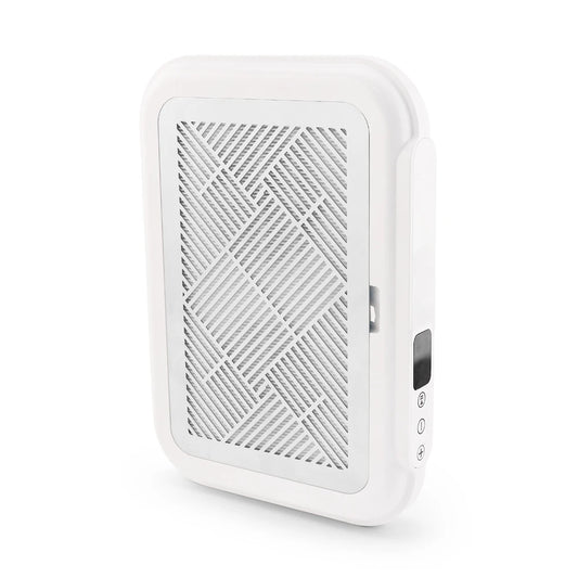 Portable Manicure Dust Collector 170W Strong Suction White