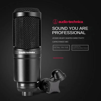 Cardioid Condenser XLR Microphone for Studio Recording