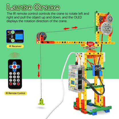 Smart DIY Robotics Kit for Kids with Scratch Programming