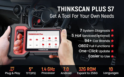 OBD2 Car Diagnostic Scanner with 28 Reset Functions