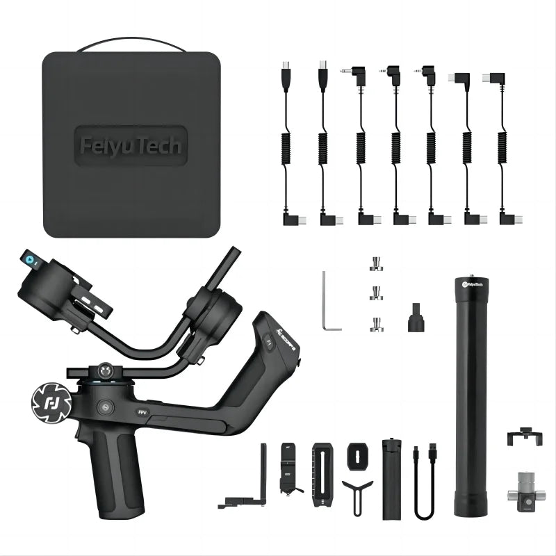 3-Axis Gimbal Kit for Mirrorless DSLR Cameras with AI Tracker