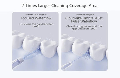 Portable Electric Water Flosser 200ml with 4 Cleaning Modes