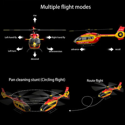 Flybarless RC Helicopter H145 2.4G Altitude Hold