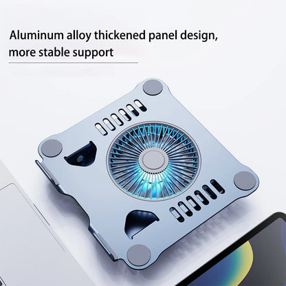Adjustable Laptop Cooling Stand for Gaming and Office Use