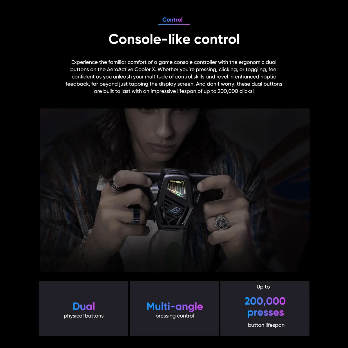 High-Performance Smartphone Cooling Fan for Gaming Phones