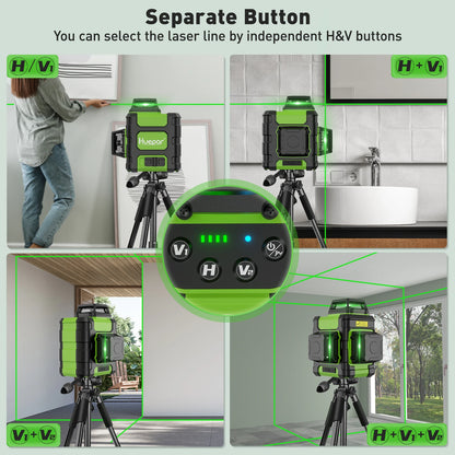 360 Green Self-Levelling Laser with Full Kit