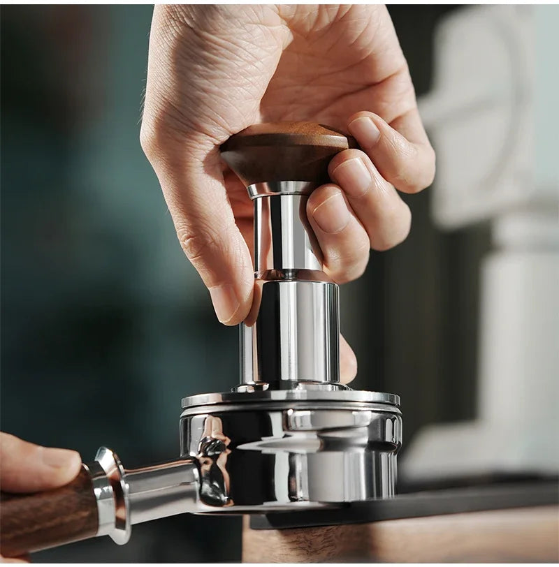 Barista Flat Silver Tamper 58.35mm 4-Spring Pressure