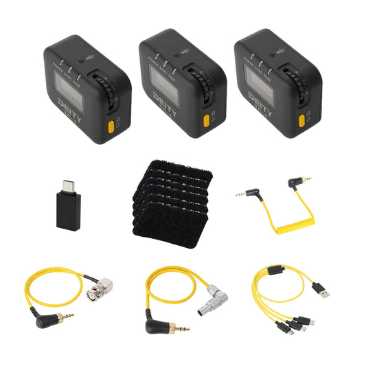 Portable Wireless Timecode Box Kit for Filmmaking and Audio Sync