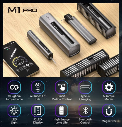 Compact Smart Electric Screwdriver for DIY and Electronics
