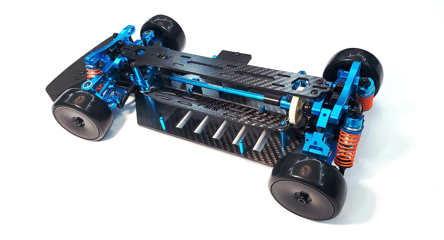 RC 4WD Racing Chassis Carbon Alloy Upgrade