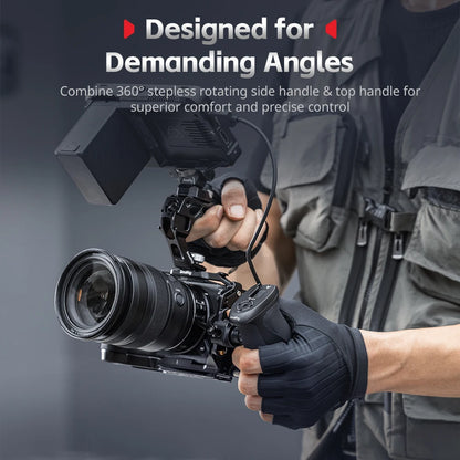 SmallRig Camera Cage for Nikon ZR with Cable Clamp