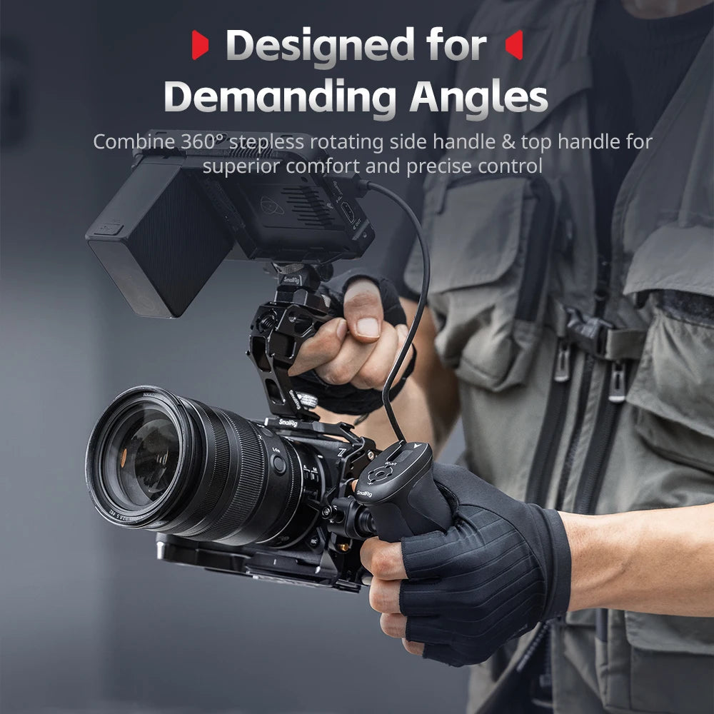 SmallRig ZR Cage Kit Gimbal Compatible Quick Release Setup