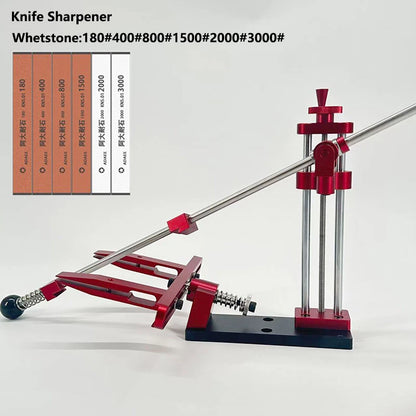 Professional Adjustable Knife Sharpening System with Grinding Stone