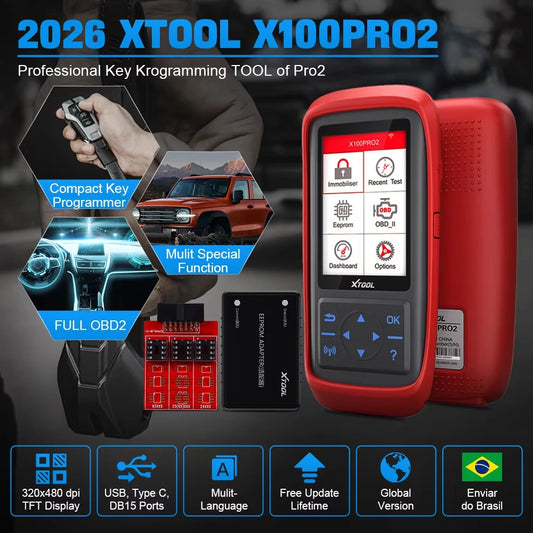 Professional OBD2 Key Programmer with EEPROM Adapter