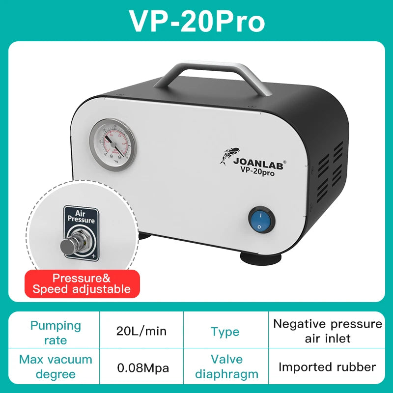 Portable Lab Vacuum Pump VP-20Pro Oil-Free