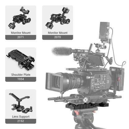 Quick Release Tripod Plate for Sony FS5 FS7