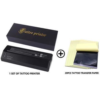 Professional Tattoo Transfer Machine with Battery and Bluetooth