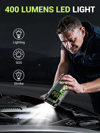 4000A Portable Car Jump Starter 12V with PD 100W