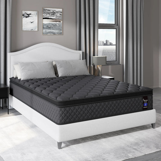 King Single Hybrid Mattress Pocket Spring 34cm