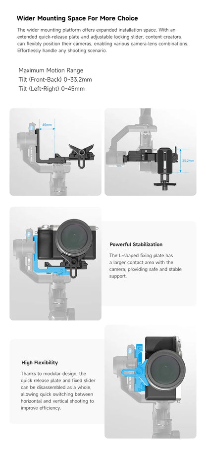 3 Axis Smartphone Stabilizer Mini 3 Camera Version