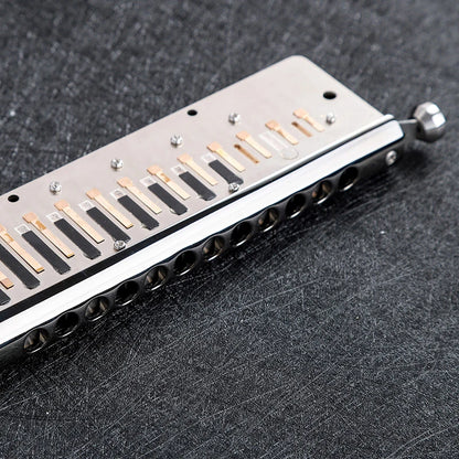 12-Hole Chromatic Harmonica Professional Mouth Organ