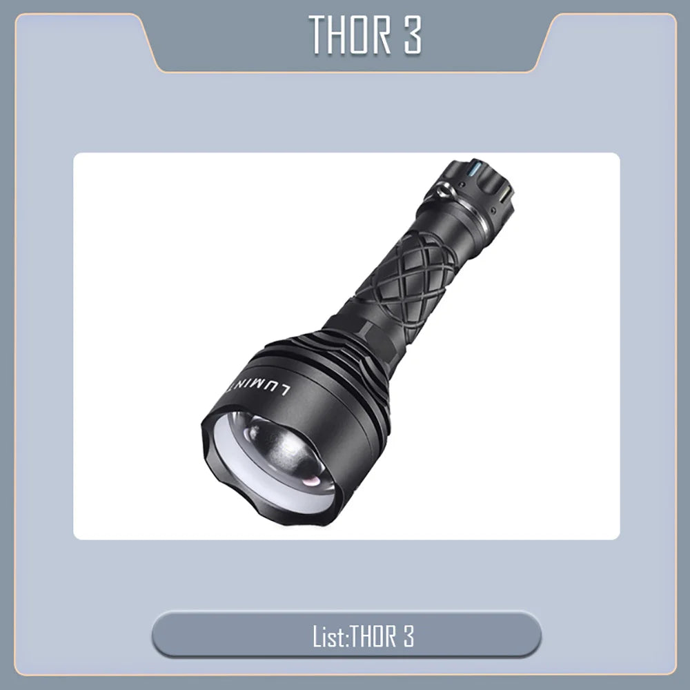 Portable Rechargeable High Power LED Flashlight for Camping