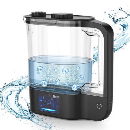Portable 64oz Hydrogen Water Ionizer Pitcher Generator Machine