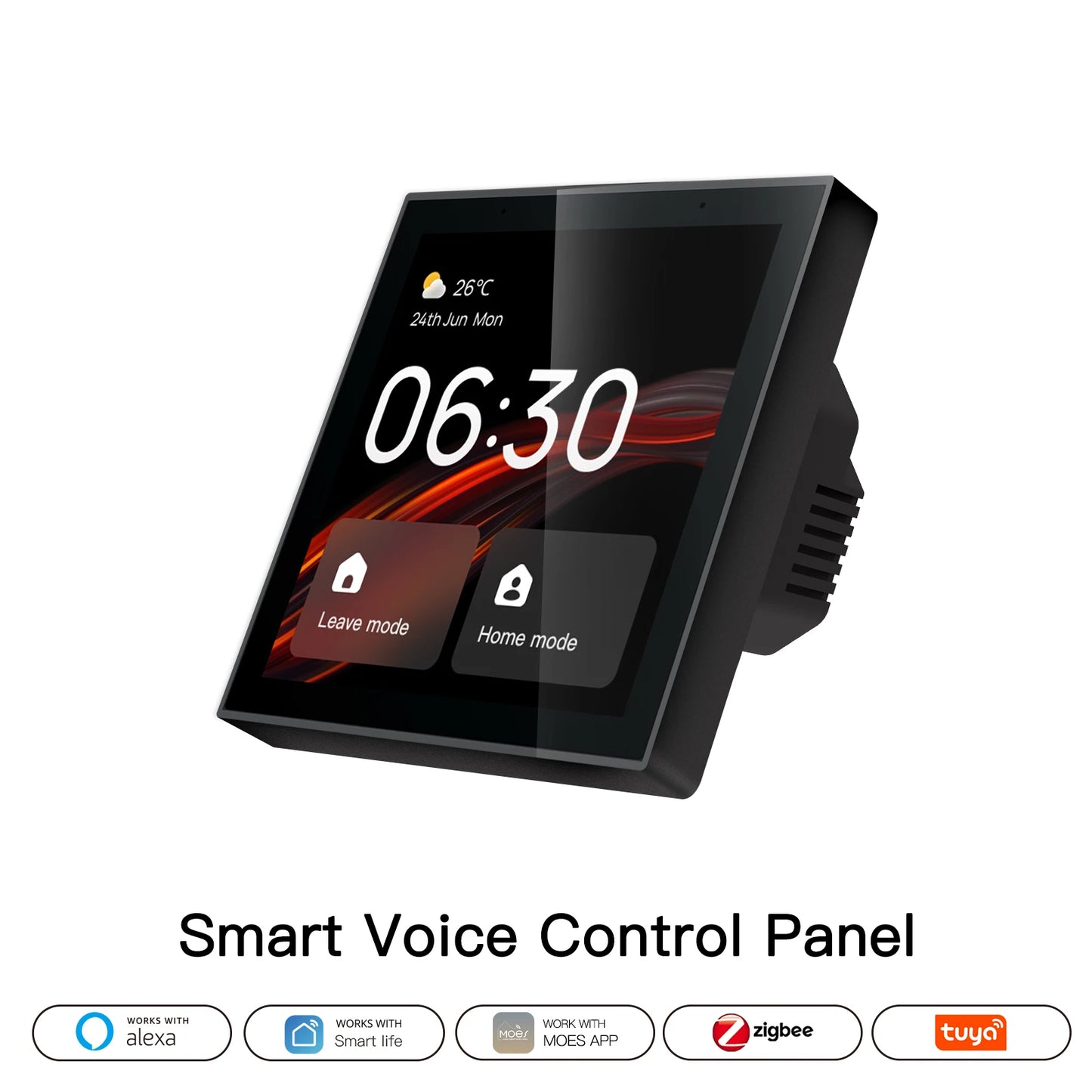 4 Inch Smart Touch Control Panel with Alexa and ZigBee