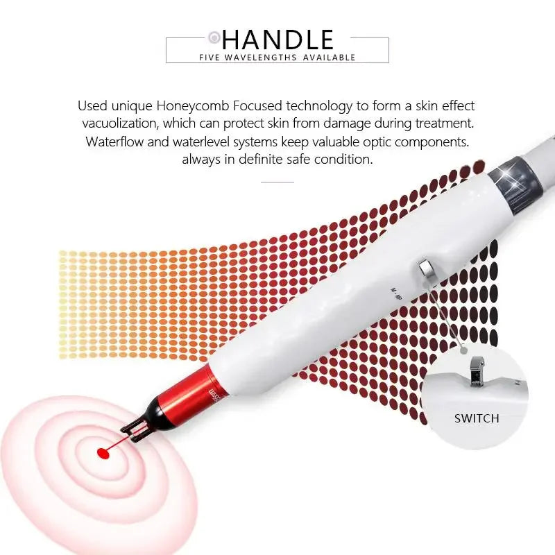 755nm Pico Laser Attachment Tattoo Removal Treatment Head