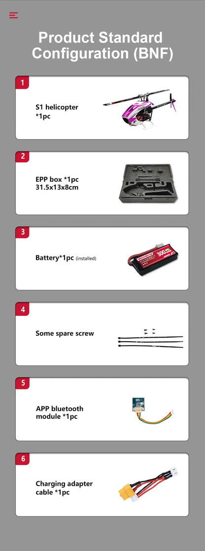 6 Channel 3D RC Helicopter with Brushless Motor