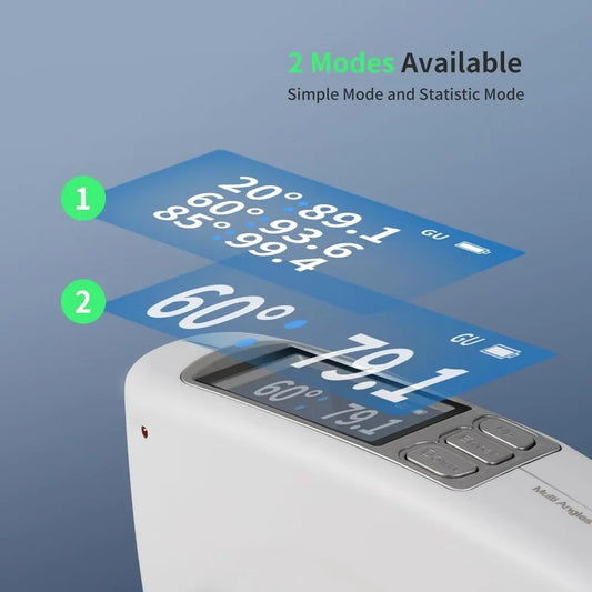 Professional Gloss Meter 3-Angle Paint Ink Stone Analyzer